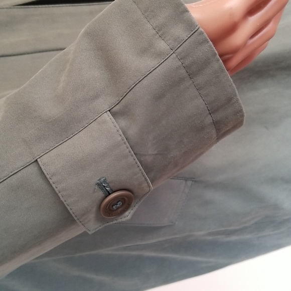 Vintage London Fog Women's Ladies Spring Fall Coat / Sz 6P / Olive Green - Picture 8 of 16